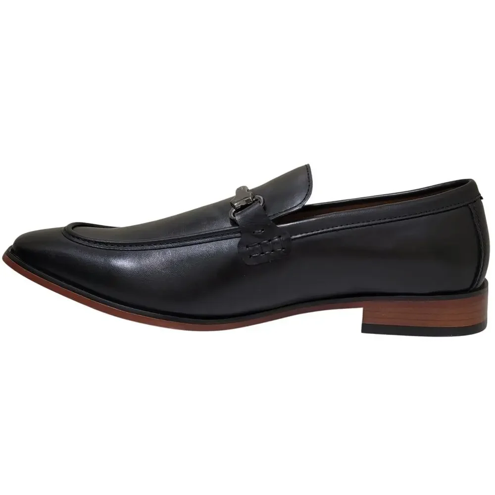 Tommy Hilfiger Men Senner Slip On Horsebit Loafers Size US 10.5M Black